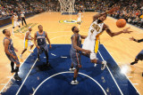 Charlotte Bobcats v Indiana Pacers: Solomon Jones and Kwame Brown