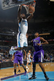 Sacramento Kings v New Orleans Hornets: Emeka Okafor and Jason Thompson