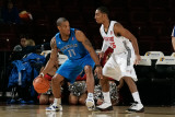 Texas Legends v Idaho Stampede: Antonio Daniels and Lance Hurdle