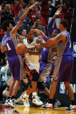 Buy Phoenix Suns v Miami Heat: Udonis Haslem and Hakim Warrick at AllPosters.com