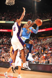 Denver Nuggets v Phoenix Suns: Carmelo Anthony and Channing Frye