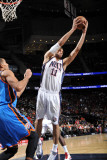 Oklahoma City Thunder v New Jersey Nets: Brook Lopez