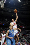 Washington Wizards v Detroit Pistons: Tayshaun Prince and JaVale McGee