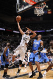 Buy Orlando Magic v San Antonio Spurs: Tim Duncan and Dwight Howard at AllPosters.com