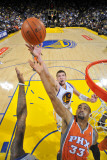 Phoenix Suns v Golden State Warriors: Grant Hill and David Lee