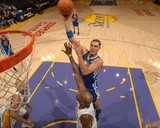 Buy Golden State Warriors v Los Angeles Lakers: Andris Biedrins and Lamar Odom at AllPosters.com