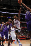 Sacramento Kings v Los Angeles Clippers: DeAndre Jordan, Samuel Dalembert and Jason Thompson