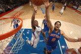 New York Knicks v Los Angeles Clippers: Landry Fields and Eric Bledsoe
