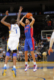 Buy Detroit Pistons v Golden State Warriors: Tayshaun Prince and Dorell Wright at AllPosters.com