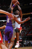Phoenix Suns v Miami Heat: Chris Bosh and Channing Frye