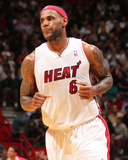 Detroit Pistons v Miami Heat: LeBron James Photographic Print