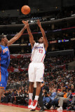 New York Knicks v Los Angeles Clippers: Willie Warren and Amar'e Stoudemire