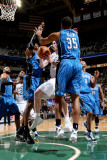 Buy Orlando Magic v Utah Jazz: Gordon Hayward, Malik Allen and Dwight Howard at AllPosters.com