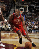 Philadelphia 76ers v Cleveland Cavaliers: Thaddeus Young and Antawn Jamison