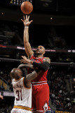 Chicago Bulls v Cleveland Cavaliers: Carlos Boozer and Jawad Williams