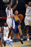 Golden State Warriors v Oklahoma City Thunder: Stephen Curry, Serge Ibaka and Russell Westbrook