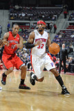 Toronto Raptors v Detroit Pistons: Richard Hamilton and DeMar DeRozan