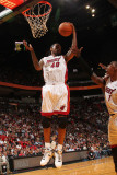 Buy Charlotte Bobcats v Miami Heat: Udonis Haslem at AllPosters.com