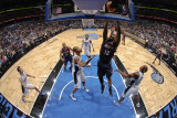 Atlanta Hawks v Orlando Magic: Josh Powell and Rashard Lewis