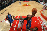 Buy Orlando Magic v Chicago Bulls: Carlos Boozer, Rashard Lewis and Dwight Howard at AllPosters.com