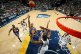 Golden State Warriors v Memphis Grizzlies: Monta Ellis, Xavier Henry and Rudy Gay