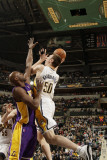 Buy Los Angeles Lakers v Indiana Pacers: Tyler Hansbrough and Lamar Odom at AllPosters.com