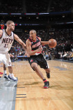 Oklahoma City Thunder v Houston Rockets: Andre Miller and Brook Lopez