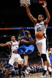 Buy Dallas Mavericks v San Antonio Spurs: Jason Terry and Tim Duncan at AllPosters.com