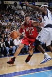 New Jersey Nets v Dallas Mavericks: Brook Lopez and Brendan Haywood