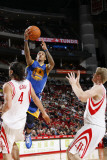 Golden State Warriors v Houston Rockets: Monta Ellis and Luis Scola