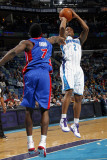 Buy Detroit Pistons v New Orleans Hornets: Jarrett Jack and Ben Gordon at AllPosters.com