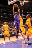 Sacramento Kings v Los Angeles Lakers: Carl Landry
