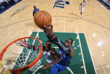 Buy Orlando Magic v Utah Jazz: Dwight Howard and Paul Millsap at AllPosters.com