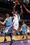 New Orleans Hornets v Sacramento Kings: DeMarcus Cousins and Jason Smith