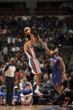 New York Knicks v Detroit Pistons: Tayshaun Prince and Wilson Chandler