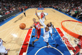 New Jersey Nets v Philadelphia 76ers: Devin Harris and Tony Battie