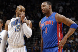Detroit Pistons v Orlando Magic: Vince Carter and Tracy McGrady