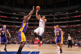 Los Angeles Lakers v Los Angeles Clippers: Eric Gordon and Lamar Odom