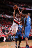 Orlando Magic v Portland Trail Blazers: Rashard Lewis and Andre Miller