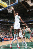 Milwaukee Bucks v Utah Jazz: Raja Bell and Ersan Ilyasova