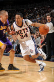 Buy Los Angeles Lakers v New Jersey Nets: Devin Harris and Steve Blake at AllPosters.com