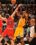 Chicago Bulls v Los Angeles Lakers: Kobe Bryant and Joakim Noah