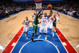 Boston Celtics v Philadelphia 76ers: Elton Brand and Kevin Garnett
