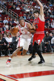 Chicago Bulls v Houston Rockets: Shane Battier and Kyle Korver