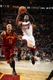 Miami Heat v Cleveland Cavaliers: Dwyane Wade and Jamario Moon Photographic Print