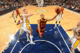 Cleveland Cavaliers v Indiana Pacers: Ramon Sessions and Josh McRoberts