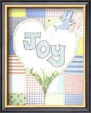 Words to Grow by: Joy Lamina Framed Art Print