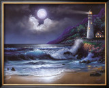 Buy Midnight Lighthouse at AllPosters.com
