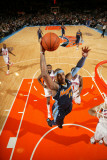 Denver Nuggets v New York Knicks: Carmelo Anthony and Ronny Turiaf