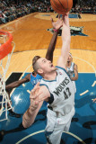 Oklahoma City Thunder v Minnesota Timberwolves: Kevin Love and Jeff Green